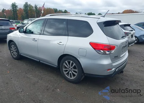 2015 Nissan Pathfinder Sv из США, поврежденный, VIN 5N1AR2MM1FC691612